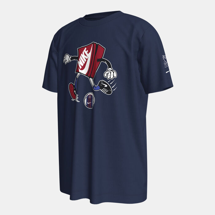 نايكي تيشيرت باريس سان جيرمان بوكس للأطفال أزرق image number 0