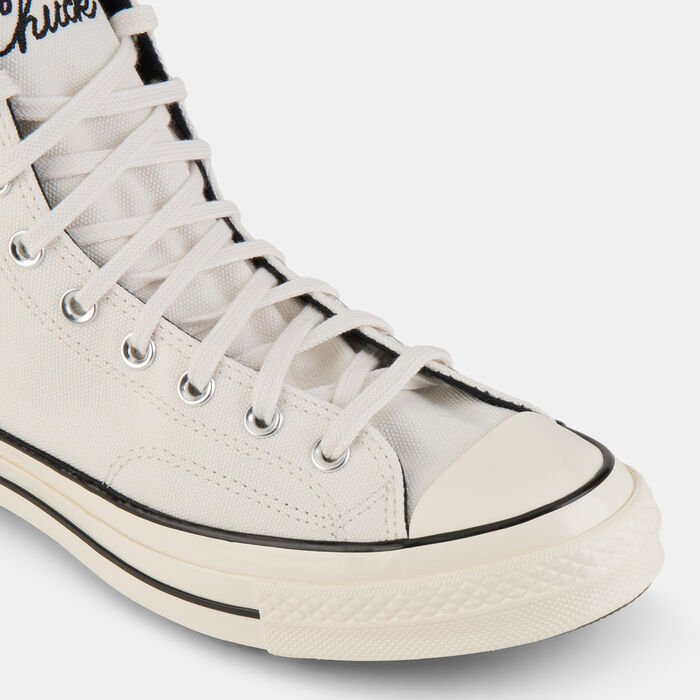 كونفرس حذاء تشاك 70 اركيفال سترايبس للجنسين أبيض image number 4