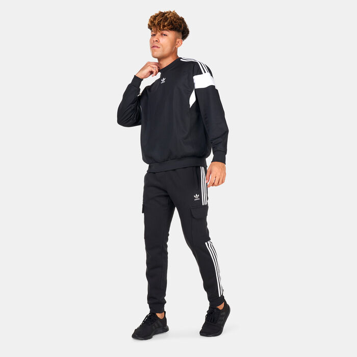 اديداس اورجينال سويت شيرت اديكلر كلاسيكس كرو للرجال أسود image number 2