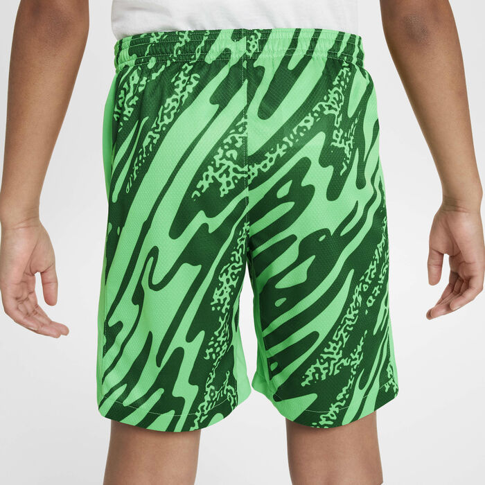 نايكي شورت كرة القدم المقلد لحارس مرمى استاد برشلونة F.C. 2024/25 دراي فت للاطفال أخضر image number 2