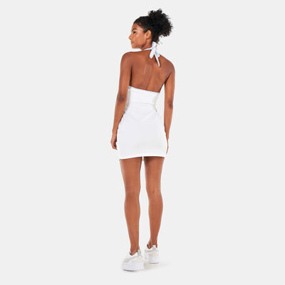 بوما قستان كلاسيكس هالترنك للنساء أبيض