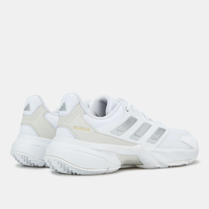اديداس حذاء تنس كورتجام كونترول 3 للنساء أبيض image number 2