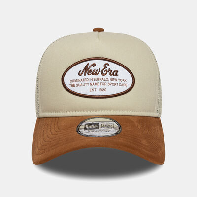 نيو ايرا قبعة أوفال باتش كامو تراكر للرجال بيج