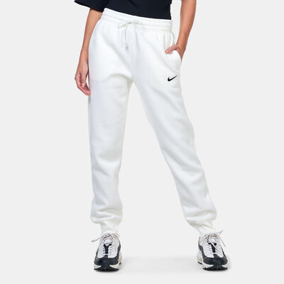 نايكي بنطال صوف رياضي فينيكس للنساء عاجي