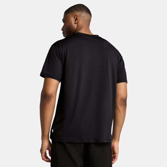 بوما تيشيرت كرة السلة ريفال رايج للرجال أسود image number 1