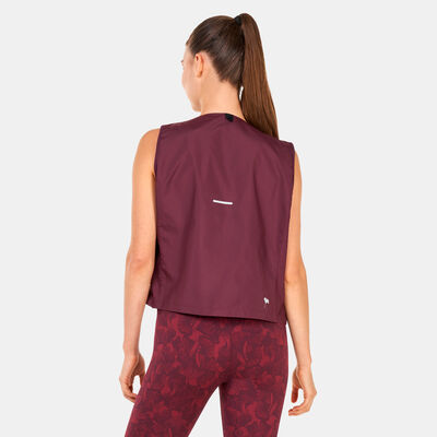 اسيكس سترة رن كويو بيدد للنساء أحمر