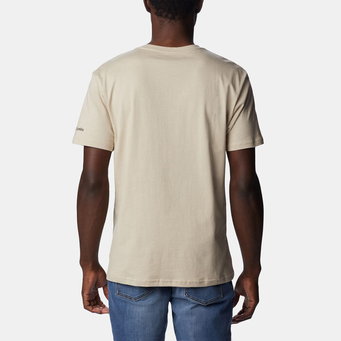 كولومبيا تيشيرت رابيد ريدج جرافيك للرجال بنى image number 1