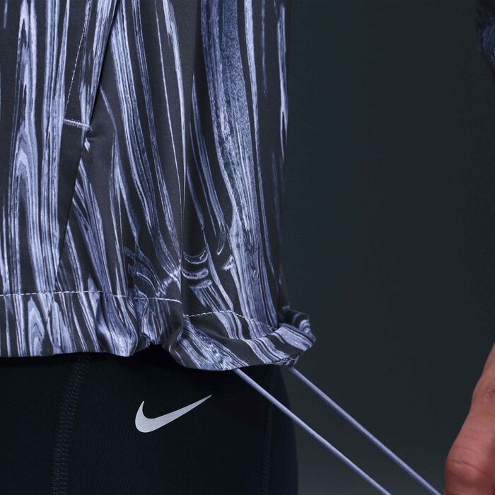 نايكي جاكيت الجري سويفت ريبل UV برينتد للنساء أزرق image number 5