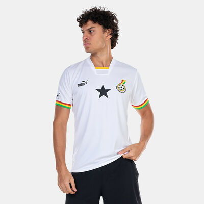 بوما تيشيرت غانا ريبليكا الأساسي للرجال - 2022/23 أبيض