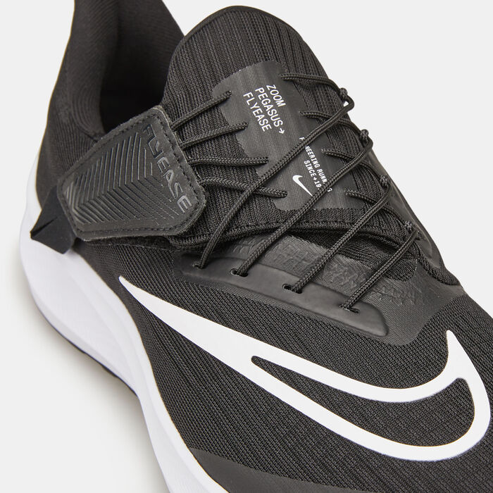 نايكي حذاء بيجاسوس فلاي ايز ايزي اون/اوف رود رانينج للنساء أسود image number 5