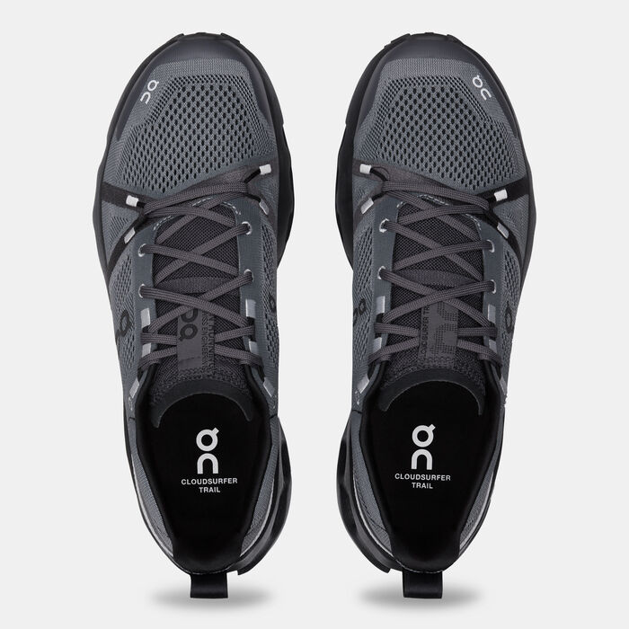 اون حذاء الجري كلاودسيرفر تريل للرجال رمادي image number 4