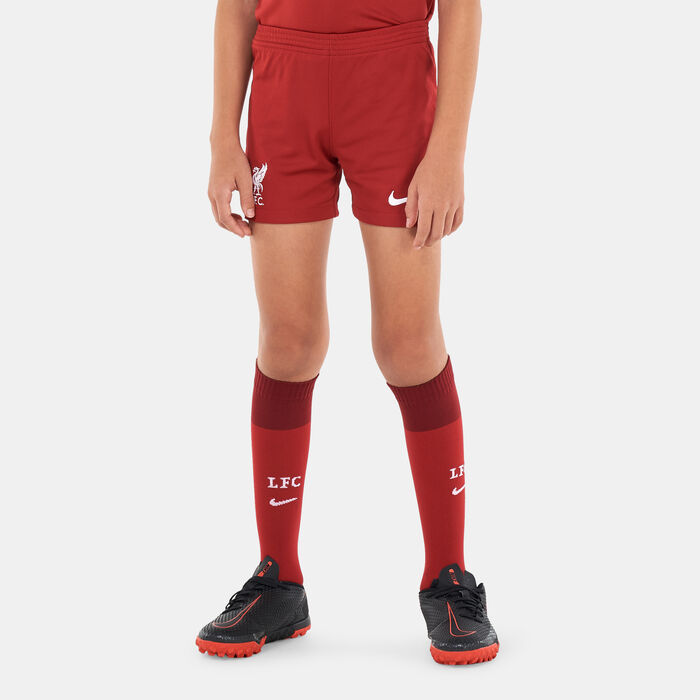 نايكي طقم ليفربول الاساسي 2022/23 للاطفال الصغار مارون image number 0