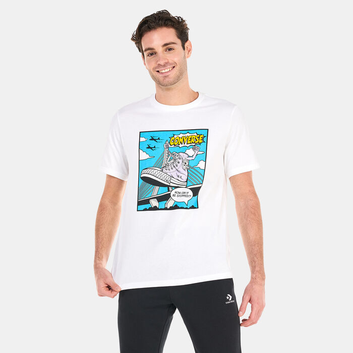 كونفرس تيشيرت شو هيرو للرجال أبيض image number 0