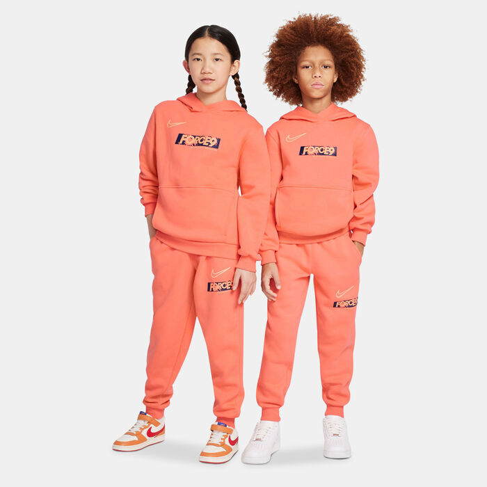 نايكي بنطال إيرلينج هالاند كلوب فليس للأطفال برتقالي image number 2