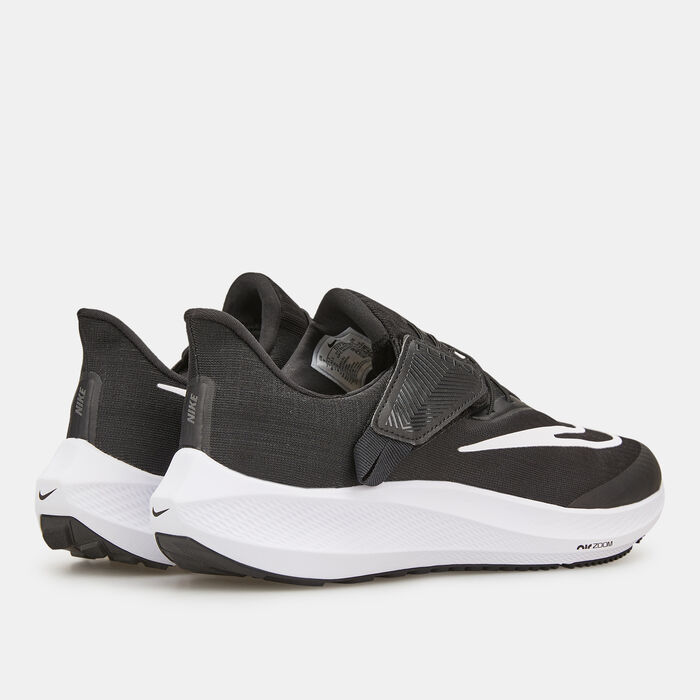 نايكي حذاء بيجاسوس فلاي ايز ايزي اون/اوف رود رانينج للنساء أسود image number 3