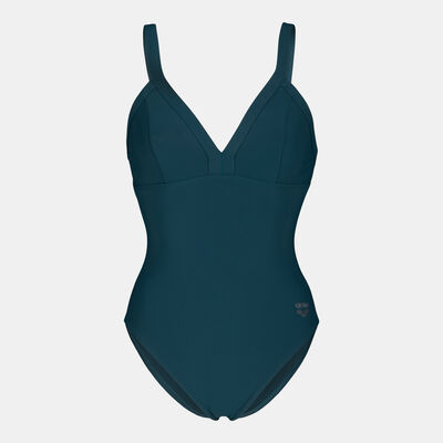 ارينا بدلة سباحة لارا سوفت من قطعة واحدة للنساء متعدد