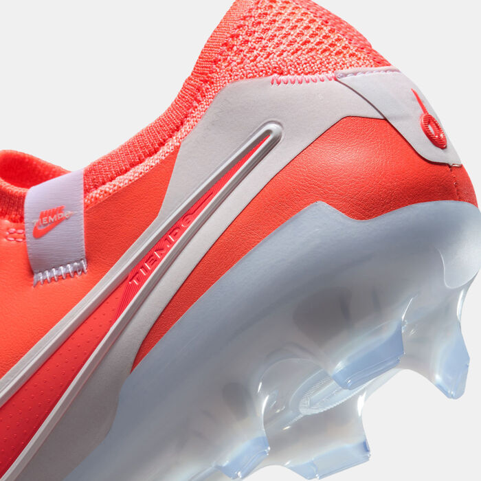 نايكي تيمبو ليجند 10 ايليت حذاء كرة القدم لملاعب العشب الطبيعي برتقالي image number 5