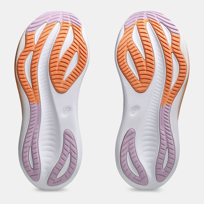 اسيكس حذاء الجري جيل نيمبوس 27 للنساء أبيض image number 5