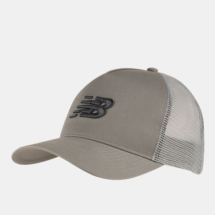 نيو بالانس قبعة لايفستايل اثيلتكس تراكر للرجال رمادي image number 0