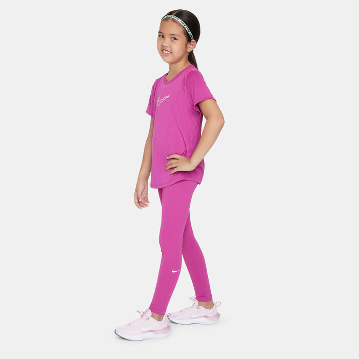 نايكي ليقنز التمرين وان دراي-فت للأطفال وردي image number 2