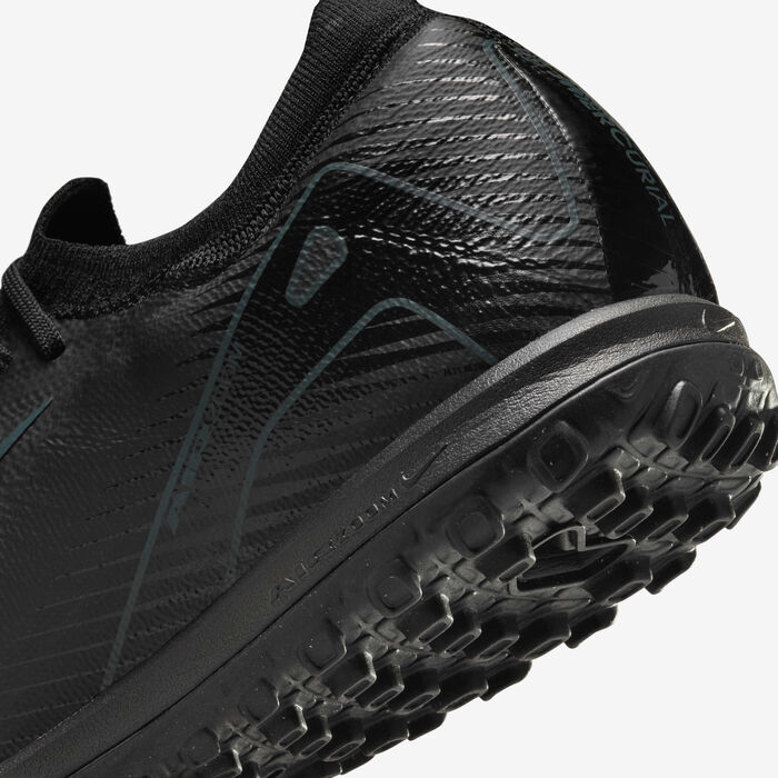 نايكي ميركيوريال فيبور 16 برو حذاء كرة القدم منخفض لملاعب العشب الصناعي أسود image number 7