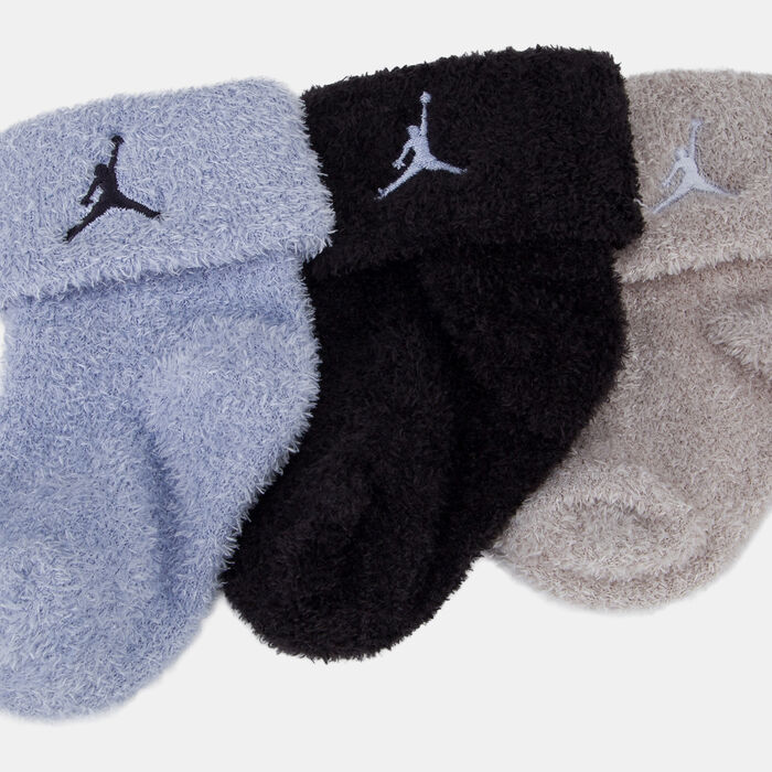 نايكي جوارب سوفت آند كوزي للاطفال (3 أزاوج) أسود image number 3