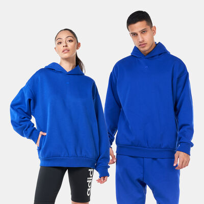 اديداس هودي كرة السلة لوجو فليس أزرق