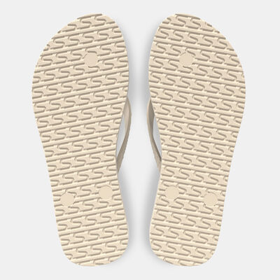 سبيدو شبشب لوجو للنساء أبيض