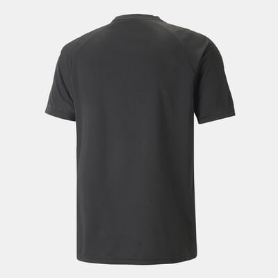 بوما تيشيرت كرة القدم تيم ليجا جرافيك للرجال أسود