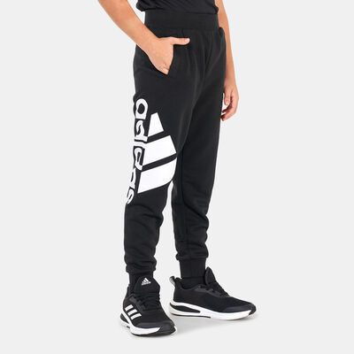 اديداس بنطال بادج اوف سبورت لوجو للاطفال أسود