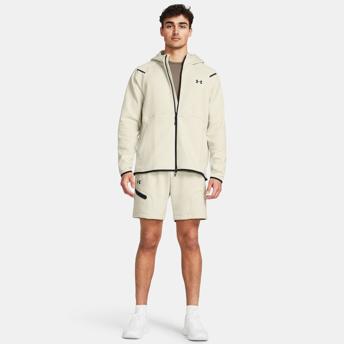 اندر ارمر هودي UA انستوببال فليس للرجال أبيض image number 2