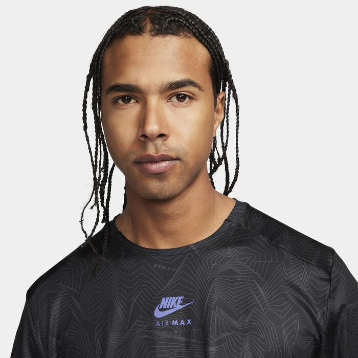 نايكي تيشيرت اير ماكس دراي-فت للرجال أسود image number 2