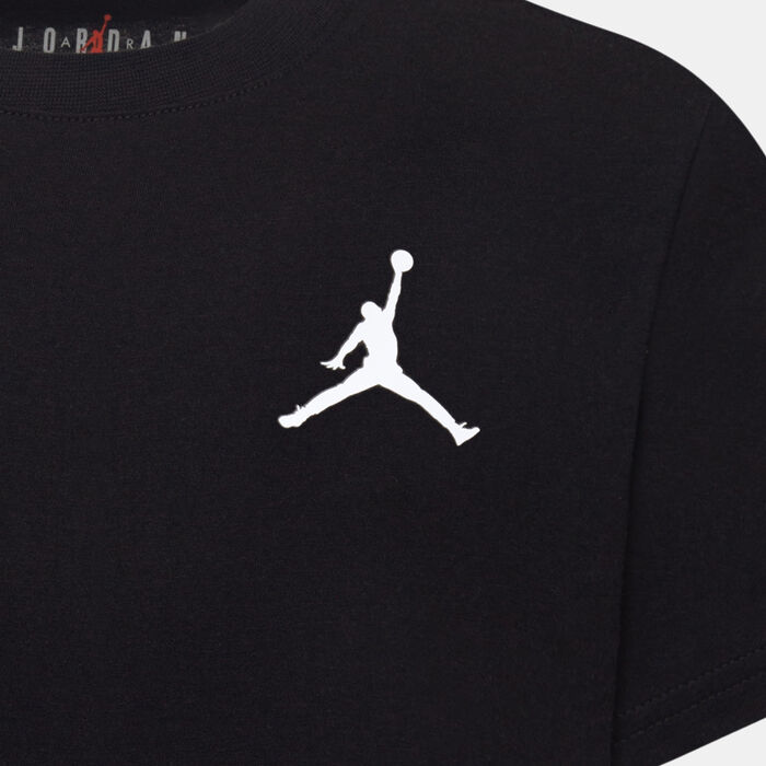 نايكي تيشيرت ويفي موشن جمبمان للأطفال أسود image number 4