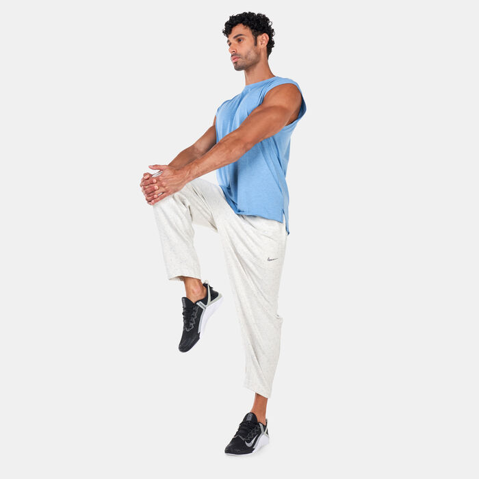 نايكي بنطال يوغا فرنش تيري للرجال رمادي image number 2