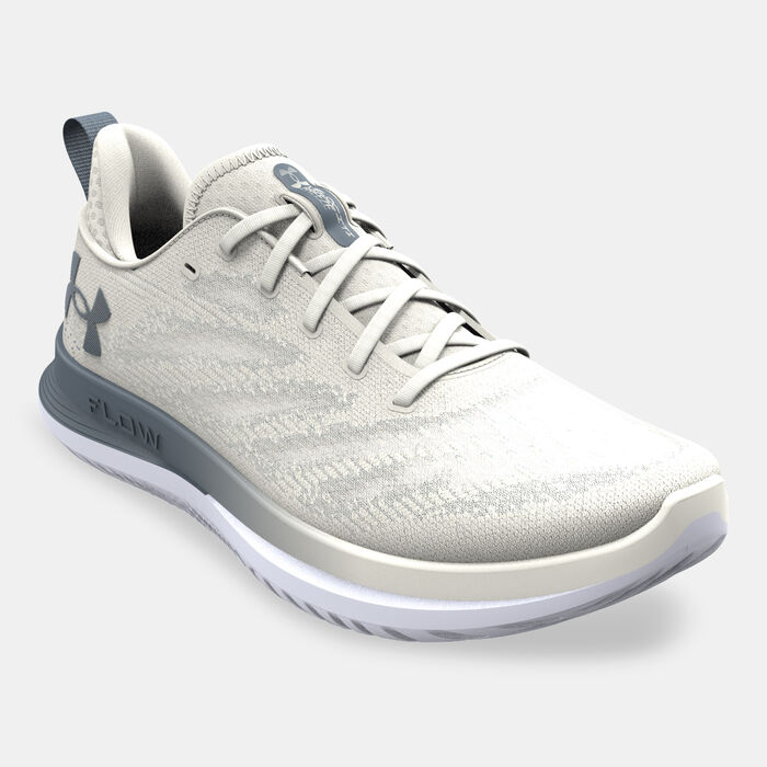 اندر ارمر حذاء الجري فيلوسيتي 3 بريز للرجال أبيض image number 1