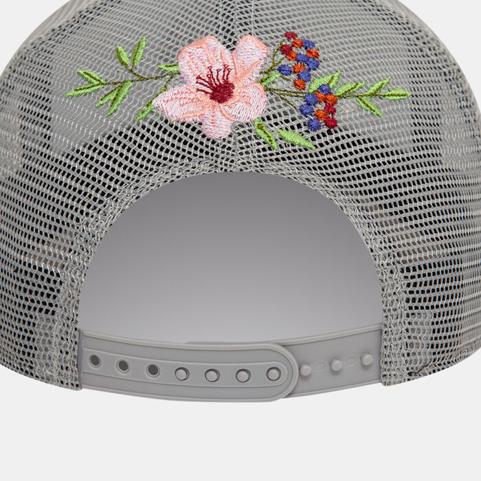 نيو ايرا قبعة ان بي ايه بروكلين نتس فلاور 9 فورتي للرجال رمادي image number 1