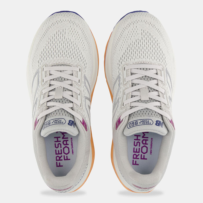 نيو بالانس حذاء الجري فريش فوم X 860v14 للنساء رمادي image number 4