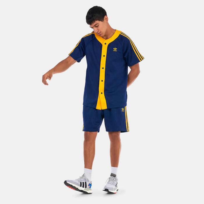 اديداس اورجينال تيشيرت اديكلر كلاسيكس+ للرجال أزرق image number 2