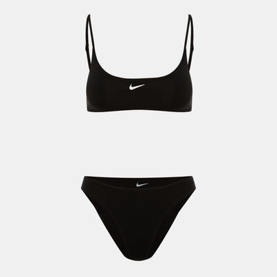 نايك سويم طقم بيكيني براليت للنساء أسود