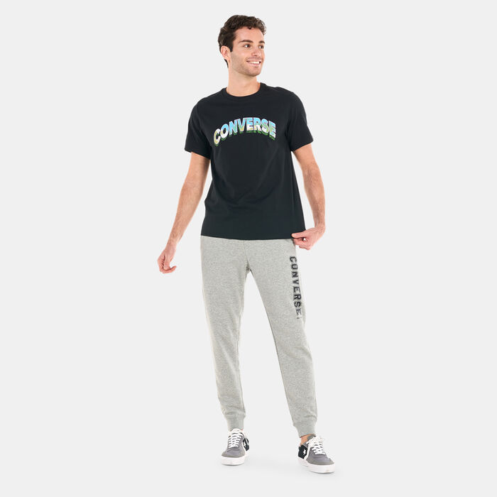 كونفرس بنطال اول ستار برينتد للرجال رمادي image number 2