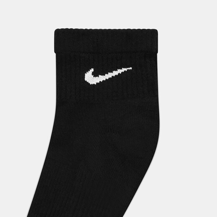 نايكي ايفريداي بلس كوشيند جوارب ترينينج انكل (3 أزواج) أسود image number 2