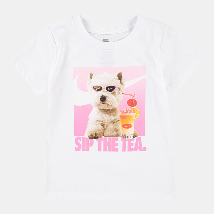 نايكي تيشيرت SIP فوتو للأطفال أبيض image number 0