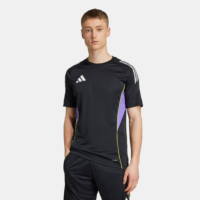 اديداس تيشيرت تمرين كرة القدم تيرو 25 كومبتيشون للرجال أسود image number 0