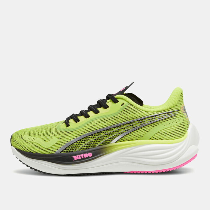 بوما حذاء الجري فيلوسيتي نيترو 3 سايكديليك راش للنساء أصفر image number 0