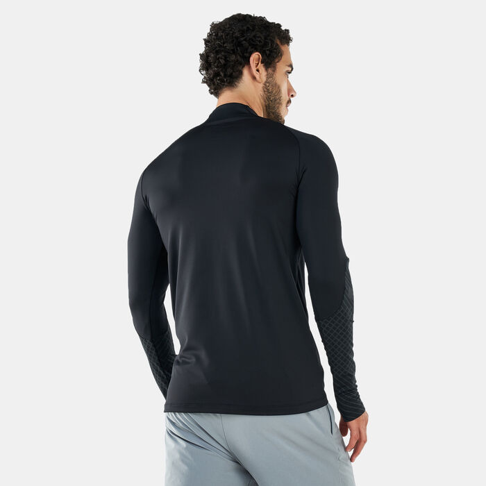 نايكي تيشيرت كرة القدم دراي-فت سترايك دريل للرجال رمادي image number 1