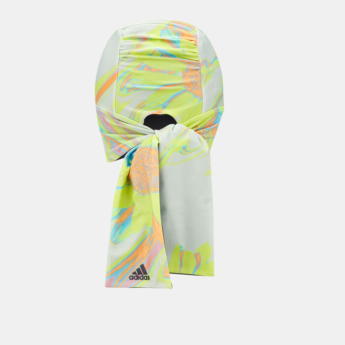 اديداس وشاح للرأس بوزيتيفا برينت للنساء أزرق image number 1