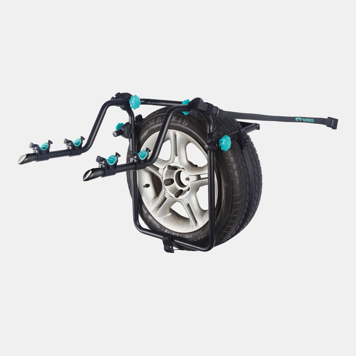 ترون حامل دراجات يثبت على الإطار الاحتياطي للسيارة متعدد image number 0